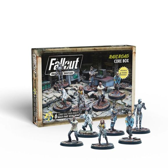 Fallout: Wasteland Warfare - Railroad Core Box - Picture 2 of 3